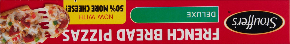 slide 8 of 9, STOUFFER'S Deluxe French Bread Frozen Pizza 12.75oz Box, 12.7 oz