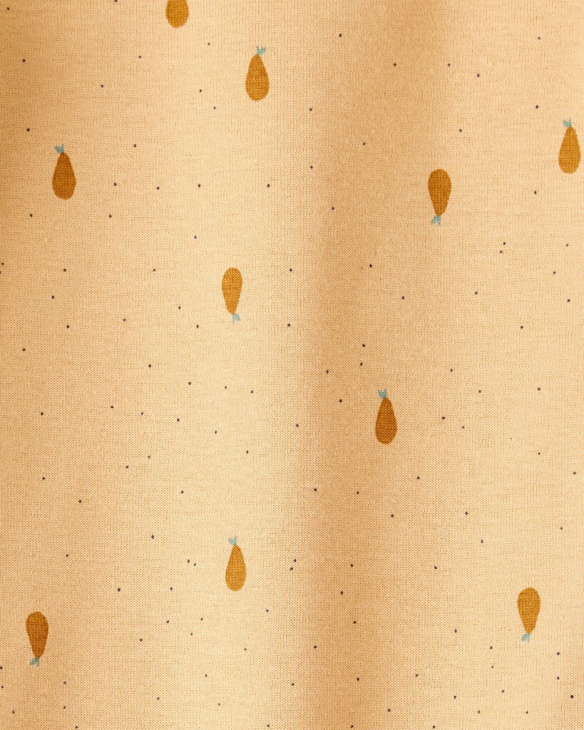 slide 5 of 7, Carter's Carters Baby Girl 5-Pack Fruit Print Cotton Multipack Bodysuits - Yellow/Green/Pink/Red/White Multi NB, 1 ct