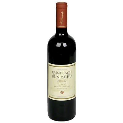 slide 1 of 1, Gundlach-Bundschu Winery Sonoma Valley Rhinefarm Vineyard Merlot 2003, 750 ml