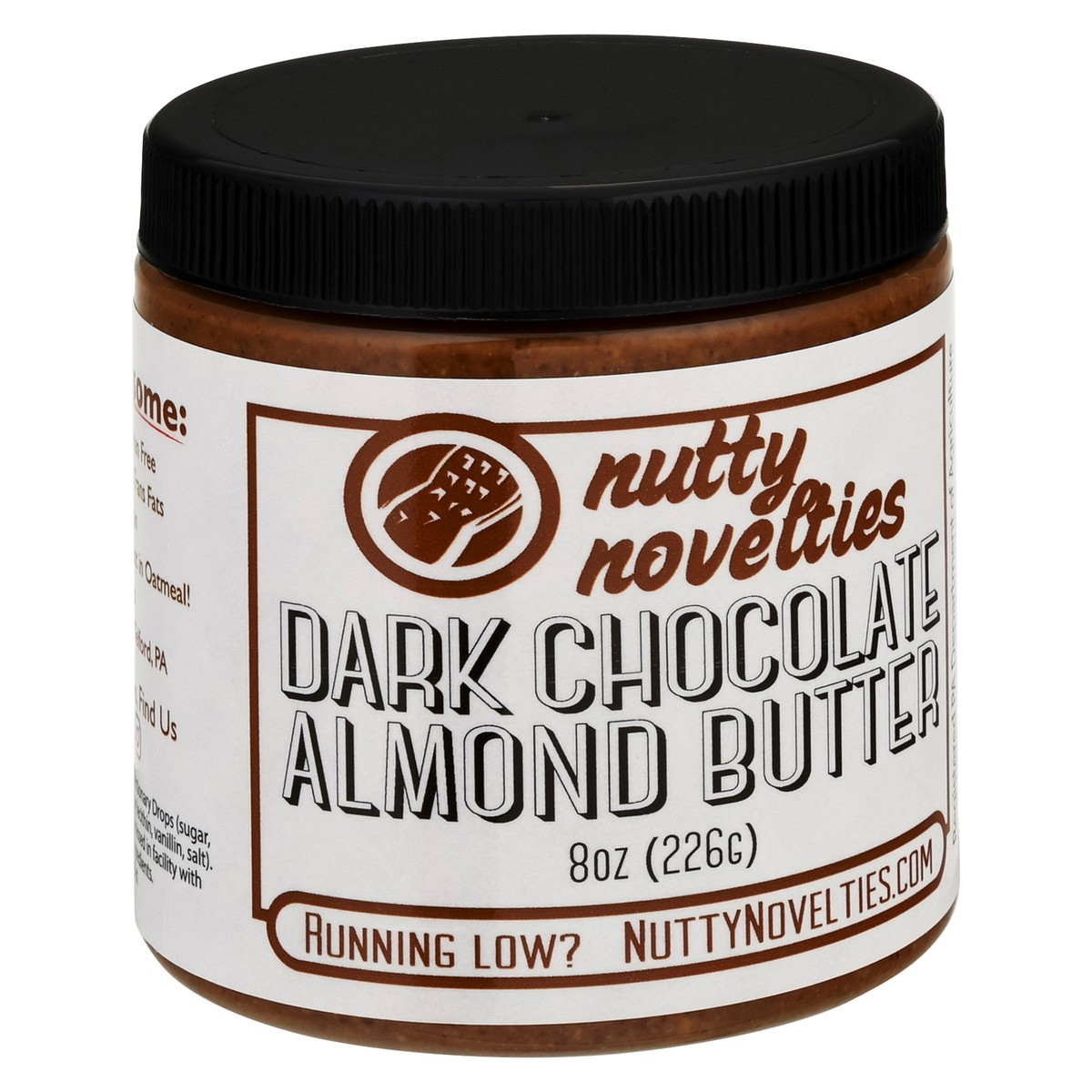 slide 6 of 9, Nutty Novelties Dark Chocolate Almond Butter 8 oz, 8 oz