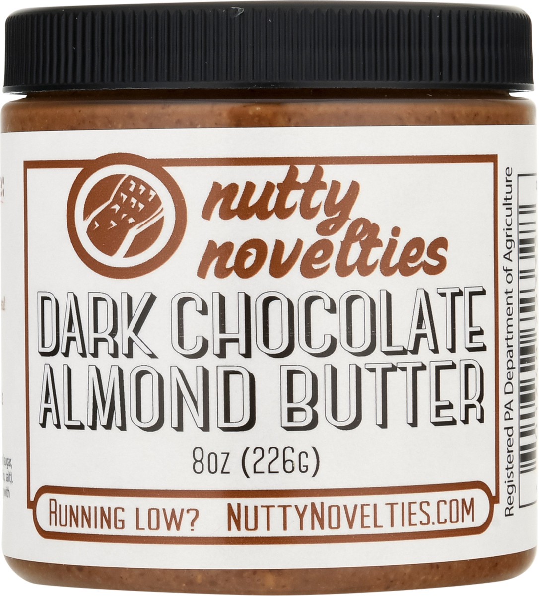 slide 4 of 9, Nutty Novelties Dark Chocolate Almond Butter 8 oz, 8 oz