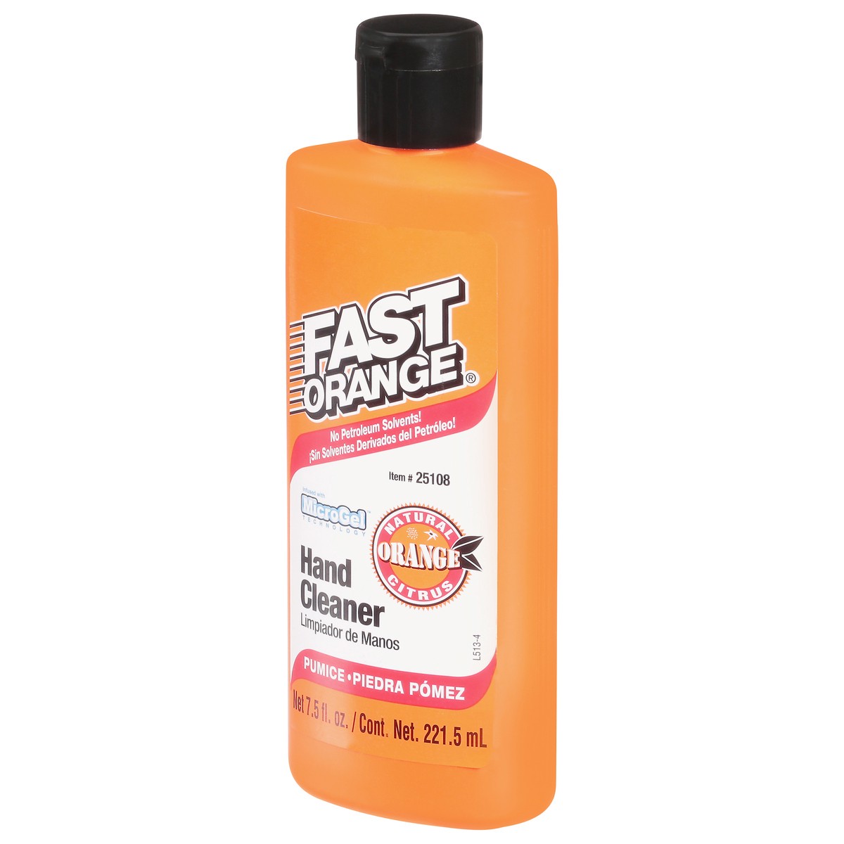 slide 10 of 13, Fast Orange Pumice Natural Orange Citrus Hand Cleaner 7.5 fl oz, 7.5 fl oz