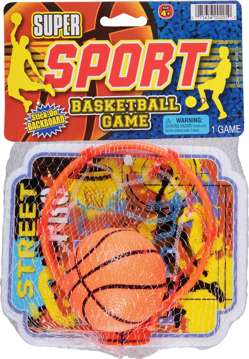 slide 1 of 12, Ja-Ru Super Sport Basketball Game, 1 ct