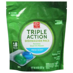 Harris Teeter Triple Action Fresh Scent Dishwasher Pacs