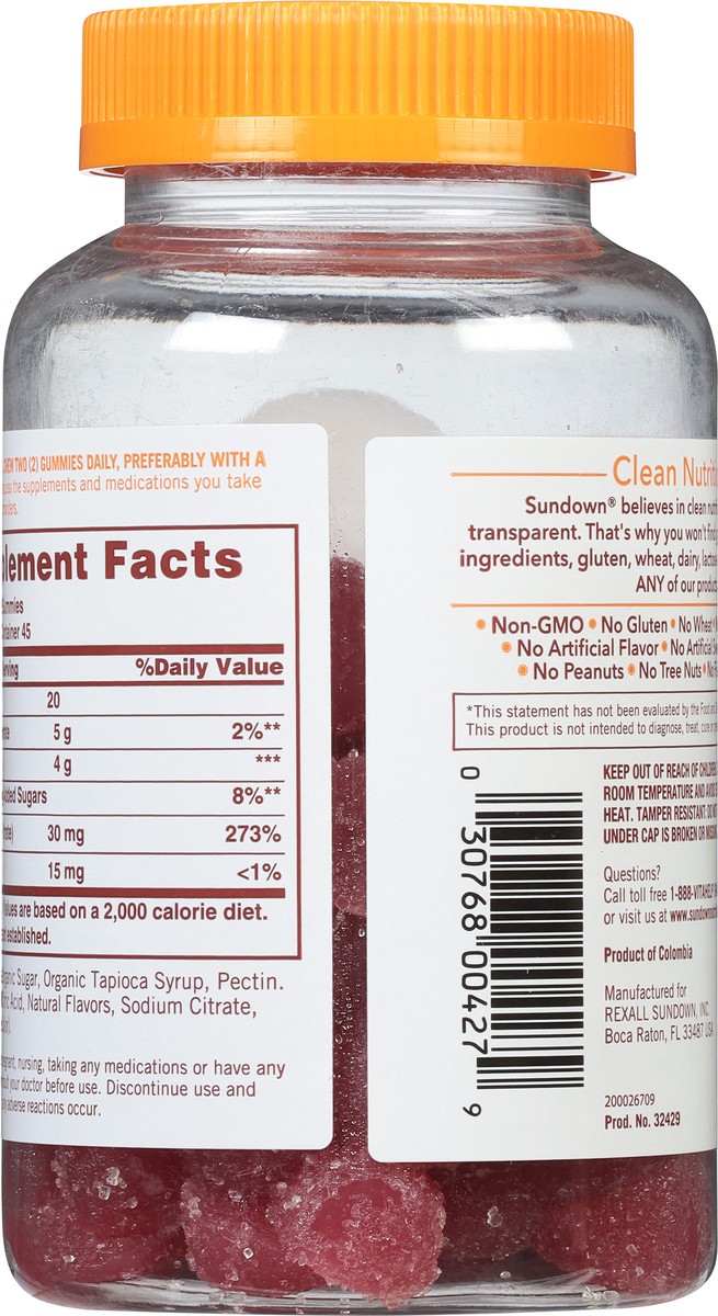 slide 7 of 9, Sundown Zinc Gummies, 90 ct