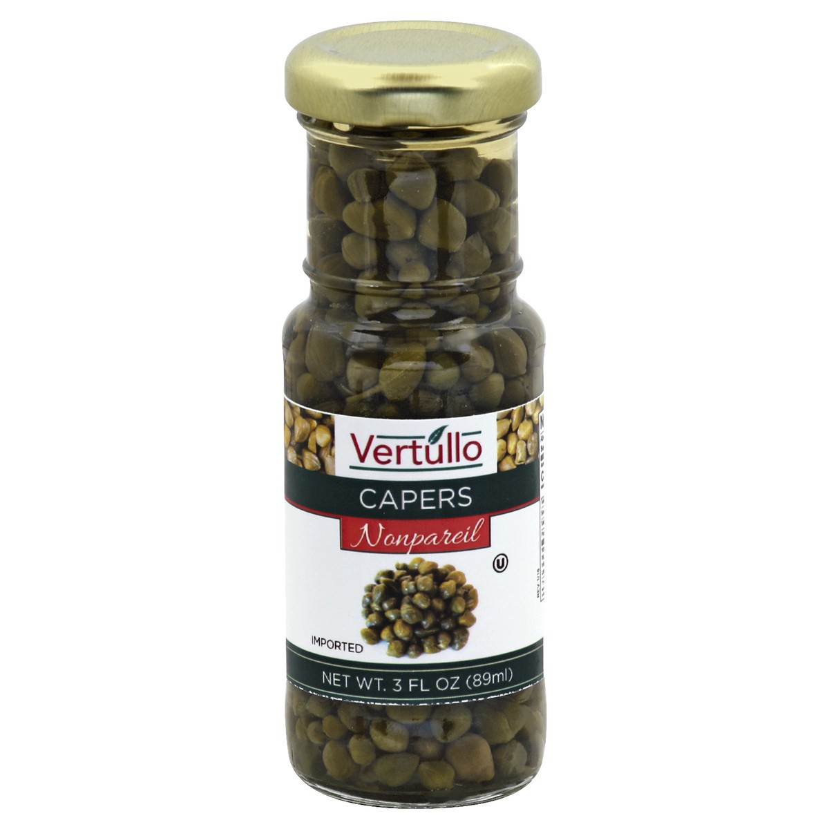 slide 2 of 3, Vertullo Capers 3 oz, 3 oz