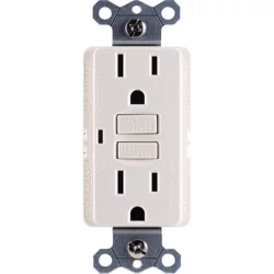 GE 15 Amp Self Test GFCI Outlet