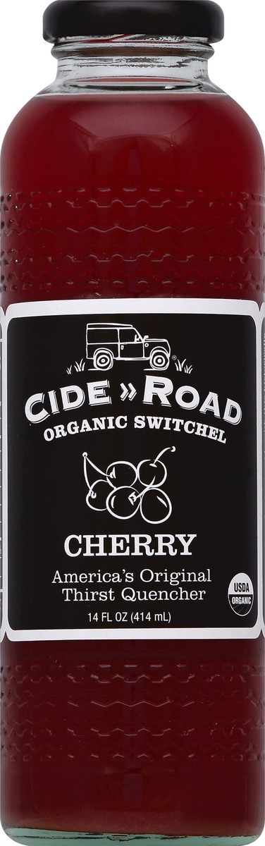 slide 4 of 4, Cide Road Switchel, Organic, Cherry - 14 oz, 14 oz