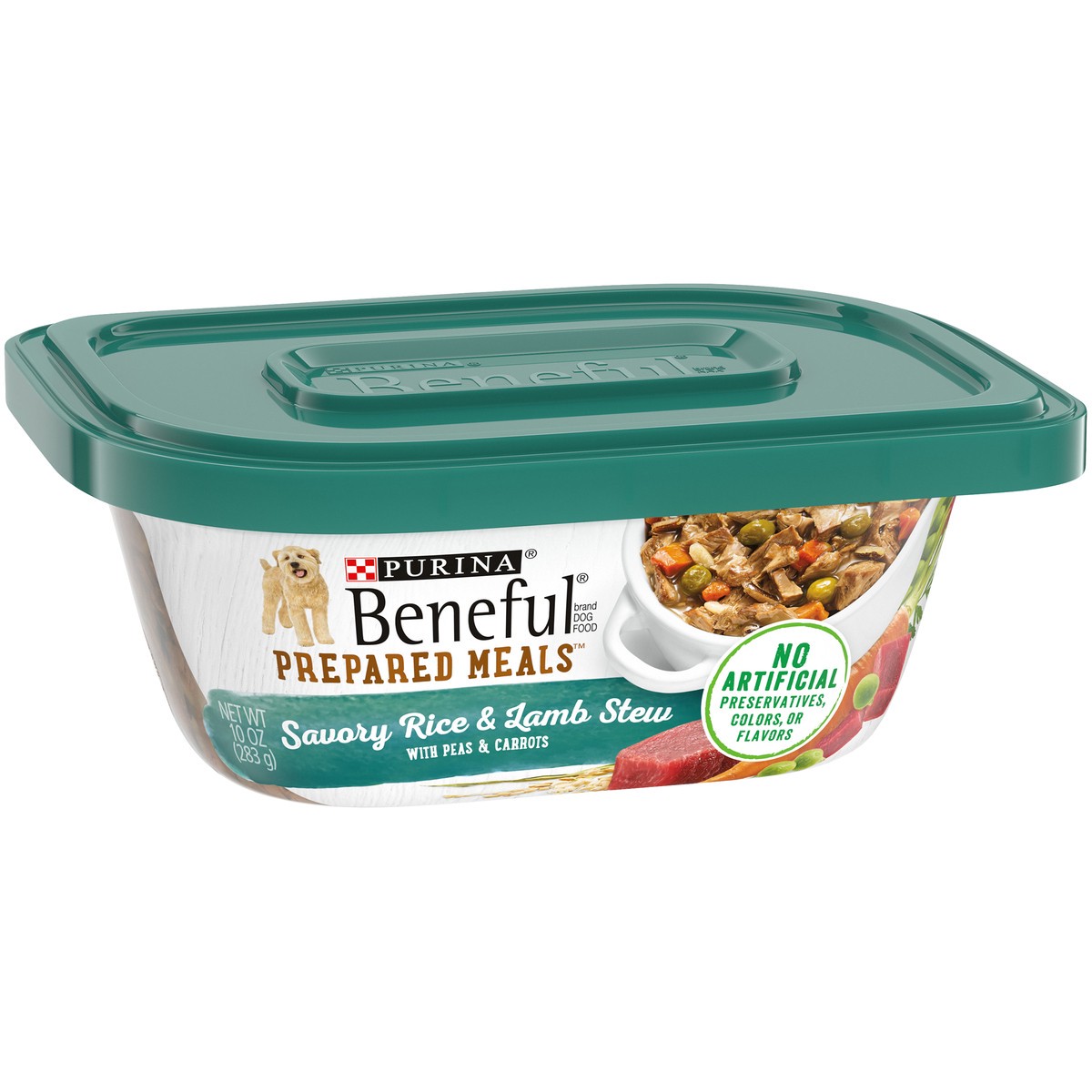 slide 7 of 9, Purina Beneful Prepared Meals Stew Recipes Wet Dog Food Lamb Stew - 10oz, 10 oz