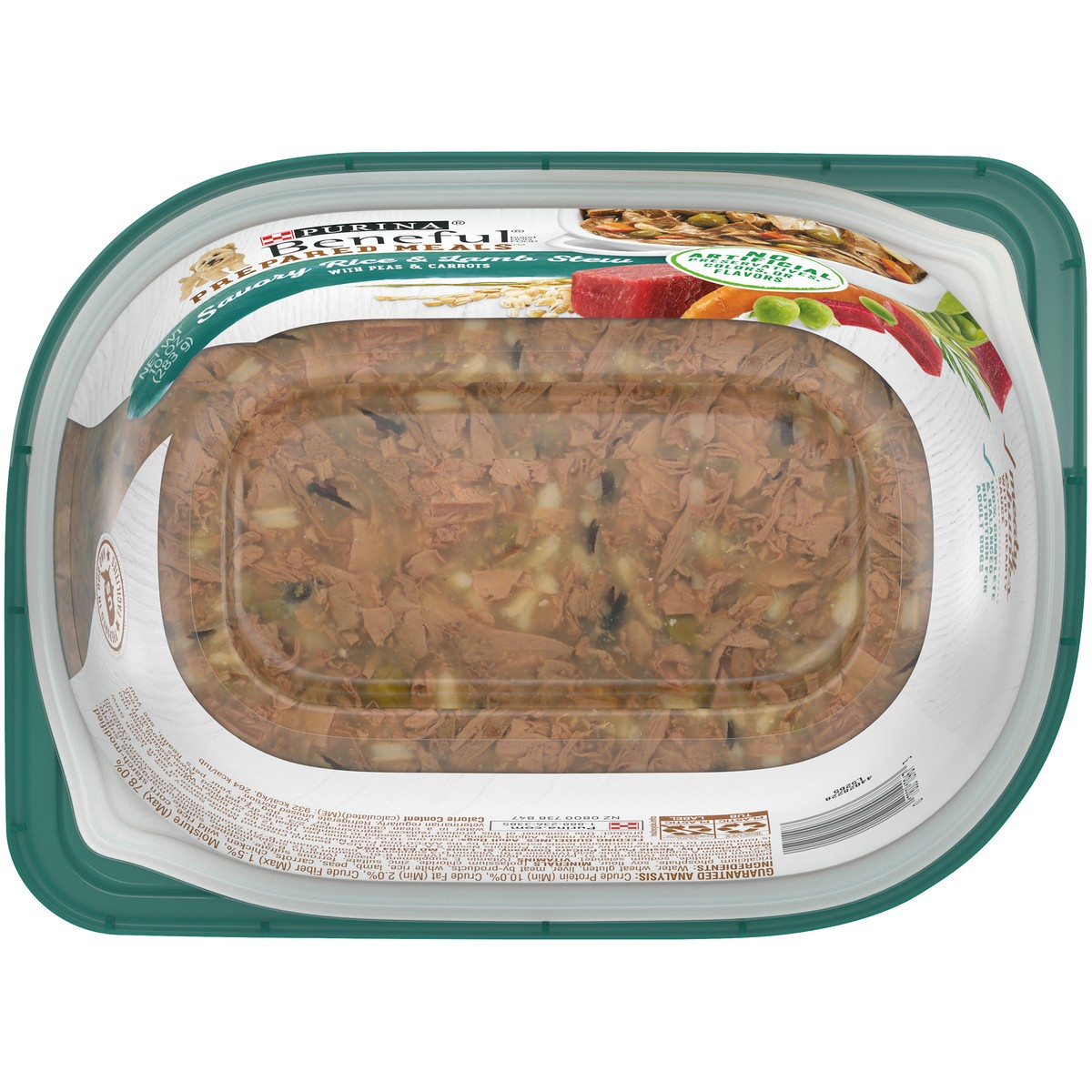 slide 4 of 9, Purina Beneful Prepared Meals Stew Recipes Wet Dog Food Lamb Stew - 10oz, 10 oz