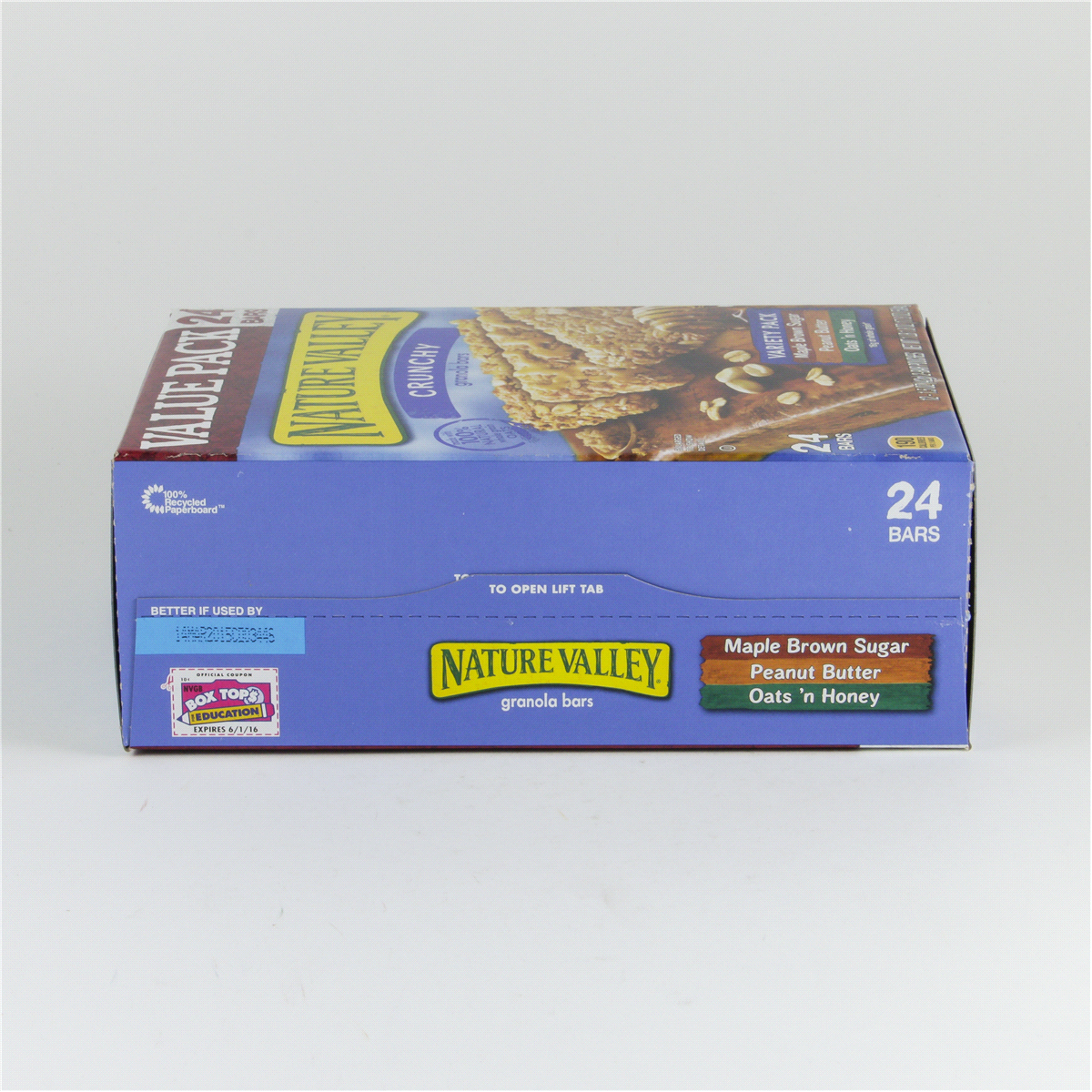 slide 8 of 8, Nature Valley Crunchy Granola Bars Variety Pack, 24 ct
