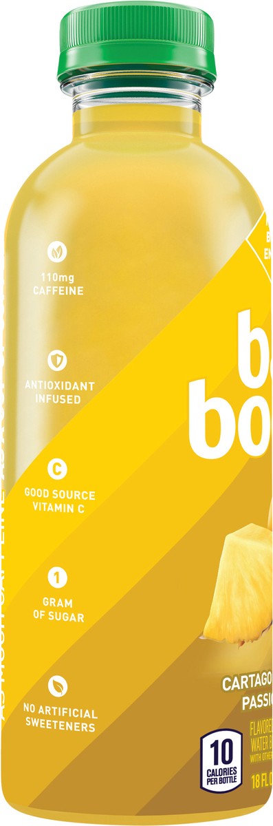 slide 6 of 6, Bai Boost Cartago Pineapple Passion Fruit, Antioxidant Infused Beverage, 18 Fl Oz Bottle, 18 fl oz