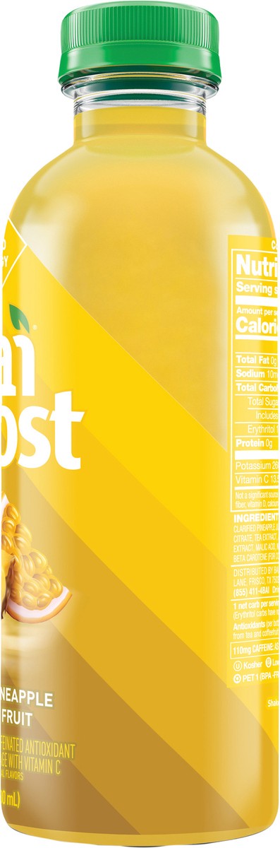 slide 3 of 6, Bai Boost Cartago Pineapple Passion Fruit, Antioxidant Infused Beverage, 18 Fl Oz Bottle, 18 fl oz
