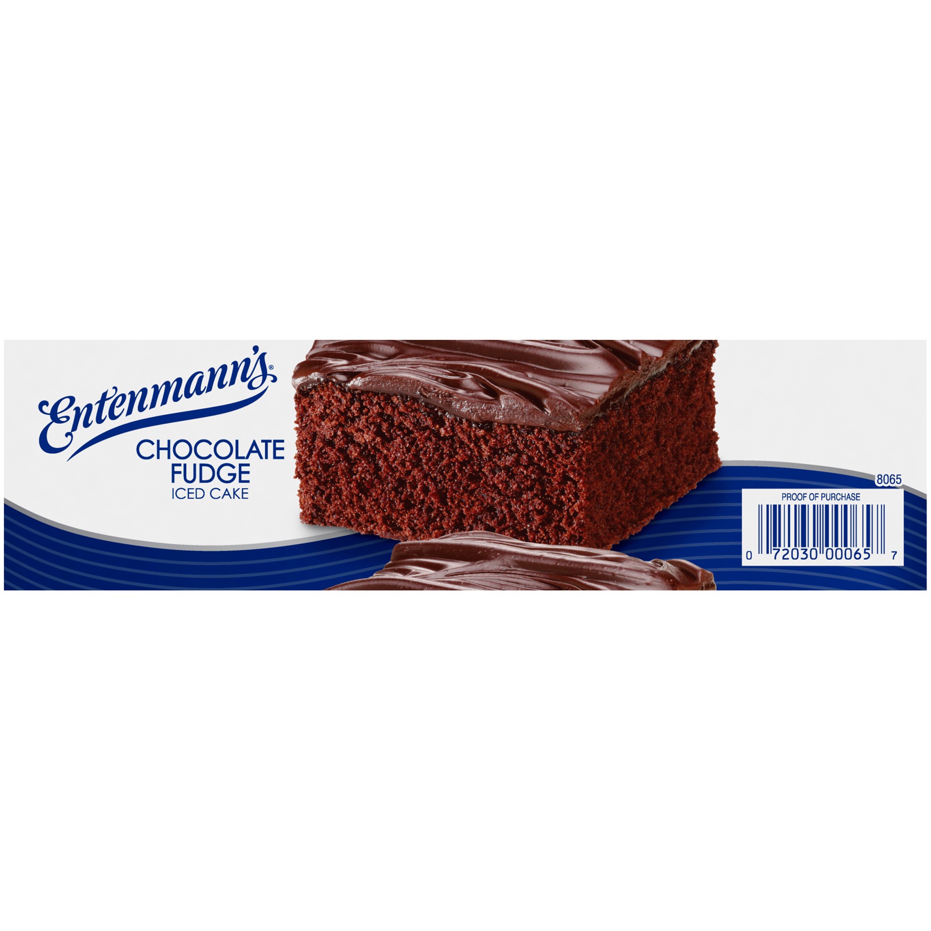 slide 2 of 5, Entenmann's Chocolate Fudge Iced Cake, 19 oz, 1 ct
