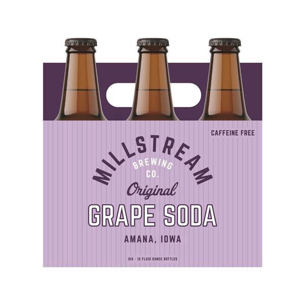 slide 1 of 1, Millstream Grape Soda - 6 ct, 6 ct