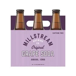 Millstream Grape Soda - 6 ct
