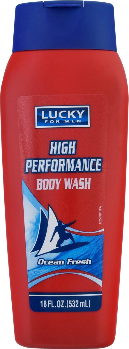 slide 5 of 13, Lucky High Performance Ocean Scent Body Wash 18 fl oz, 18 fl oz