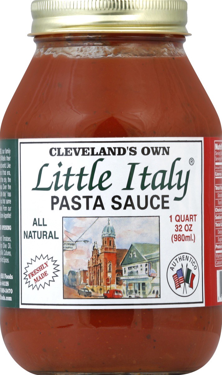 slide 2 of 2, Cleveland's Own Pasta Sauce 32 oz, 32 oz