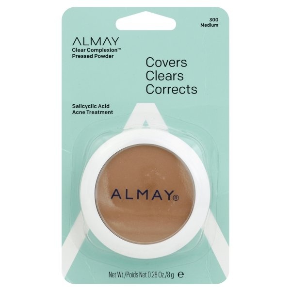 slide 1 of 1, Almay Clear Complexion Medium Pressed Powder, 1 ct