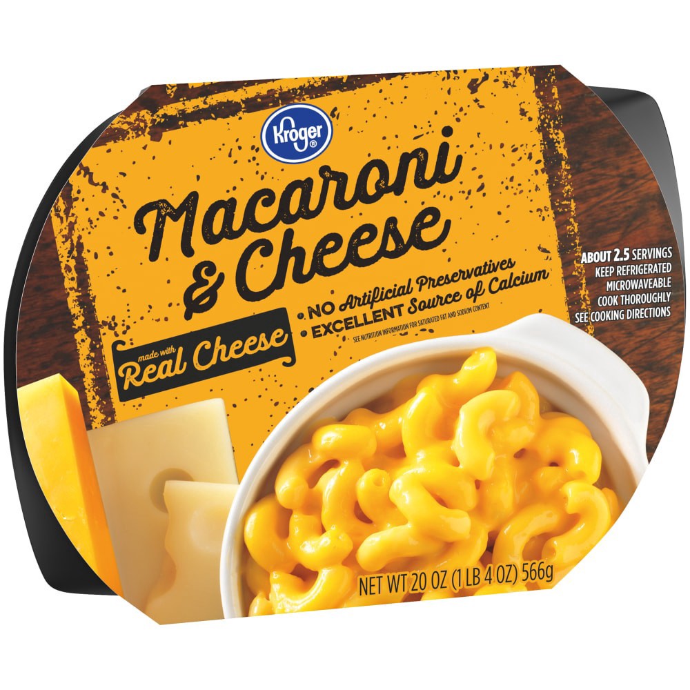 slide 5 of 6, Kroger Macaroni & Cheese, 20 oz