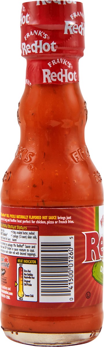 slide 6 of 12, Frank's RedHot Dill Pickle Hot Sauce, 5 fl oz, 5 fl oz