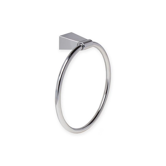 slide 1 of 1, Gatco Bleu Chrome Towel Ring, 1 ct