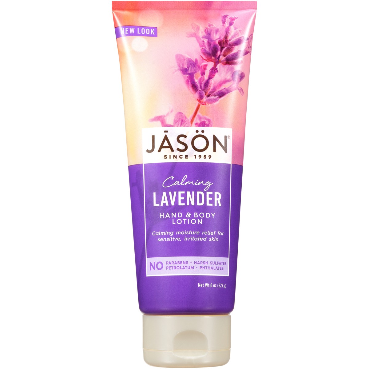 slide 1 of 8, Jason JĀSON Calming Lavender Hand & Body Lotion 8 oz. Tube, 8 oz