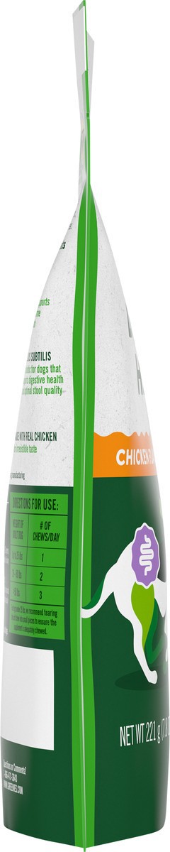 slide 6 of 13, Greenies Digestive Health Chicken Flavored Supplements 40 ea, 7.8 oz