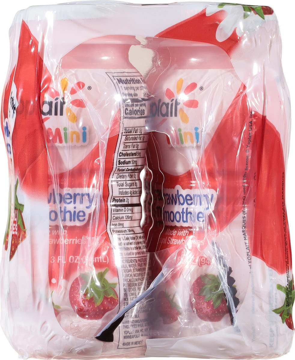 slide 7 of 14, Yoplait Strawberry Smoothie Mini 6 - 3 fl oz Bottles, 6 ct