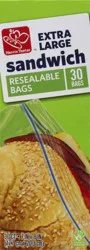 Harris Teeter Resealable Xl Sandwich Bag