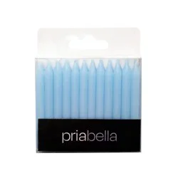 Priabella Birthday Candle Baby Blue
