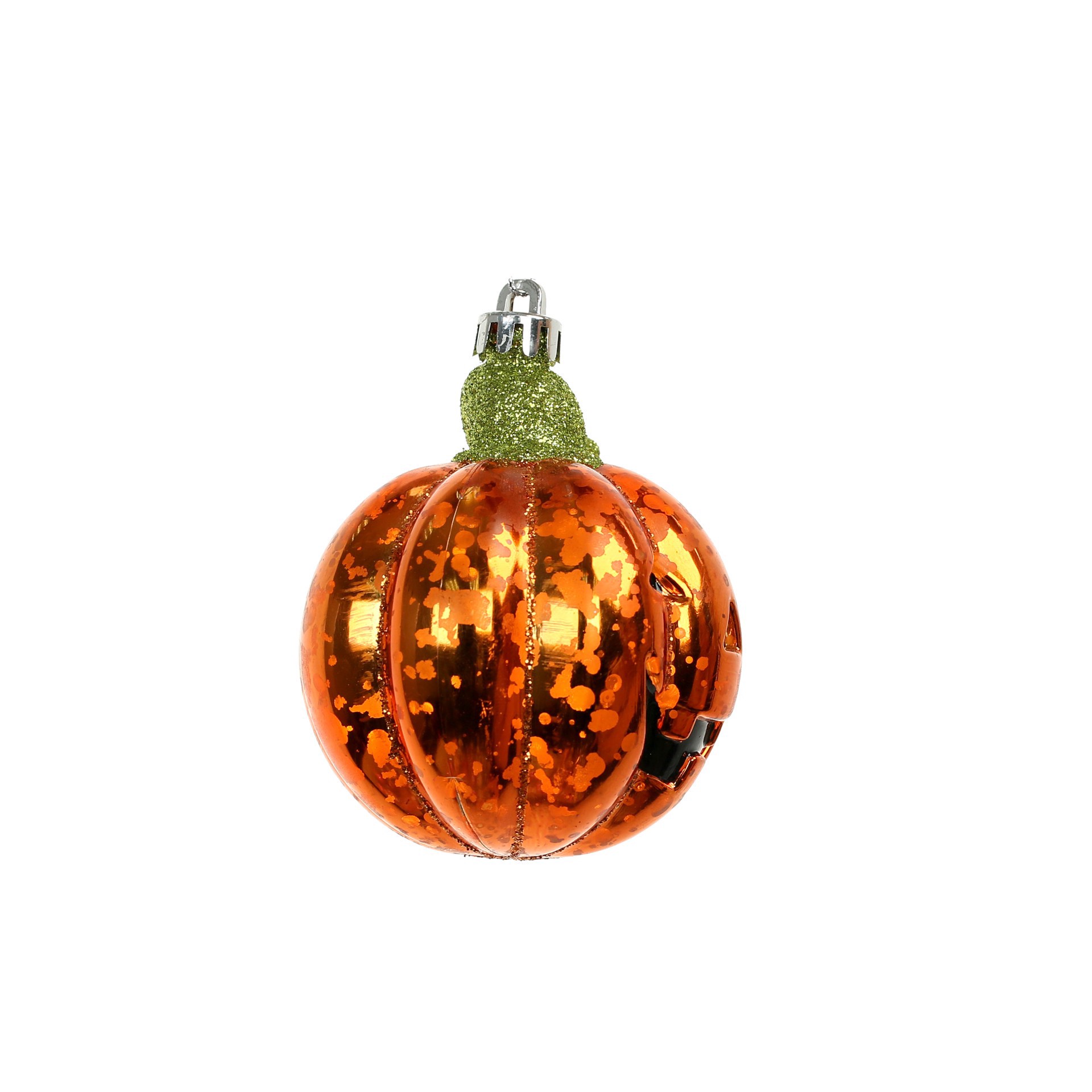 slide 3 of 3, 3.5" Orange Pumpkin Ornament By Ashland, 3.58 in