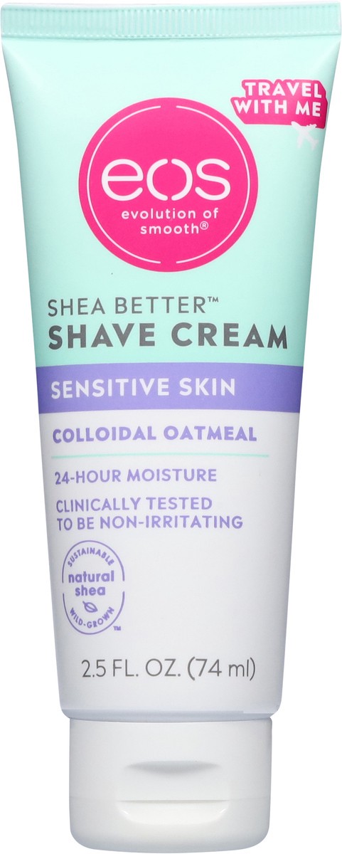slide 7 of 13, eos Shea Better Sensitive Colloidal Oatmeal Shave Cream 2.5 fl oz, 2.5 oz