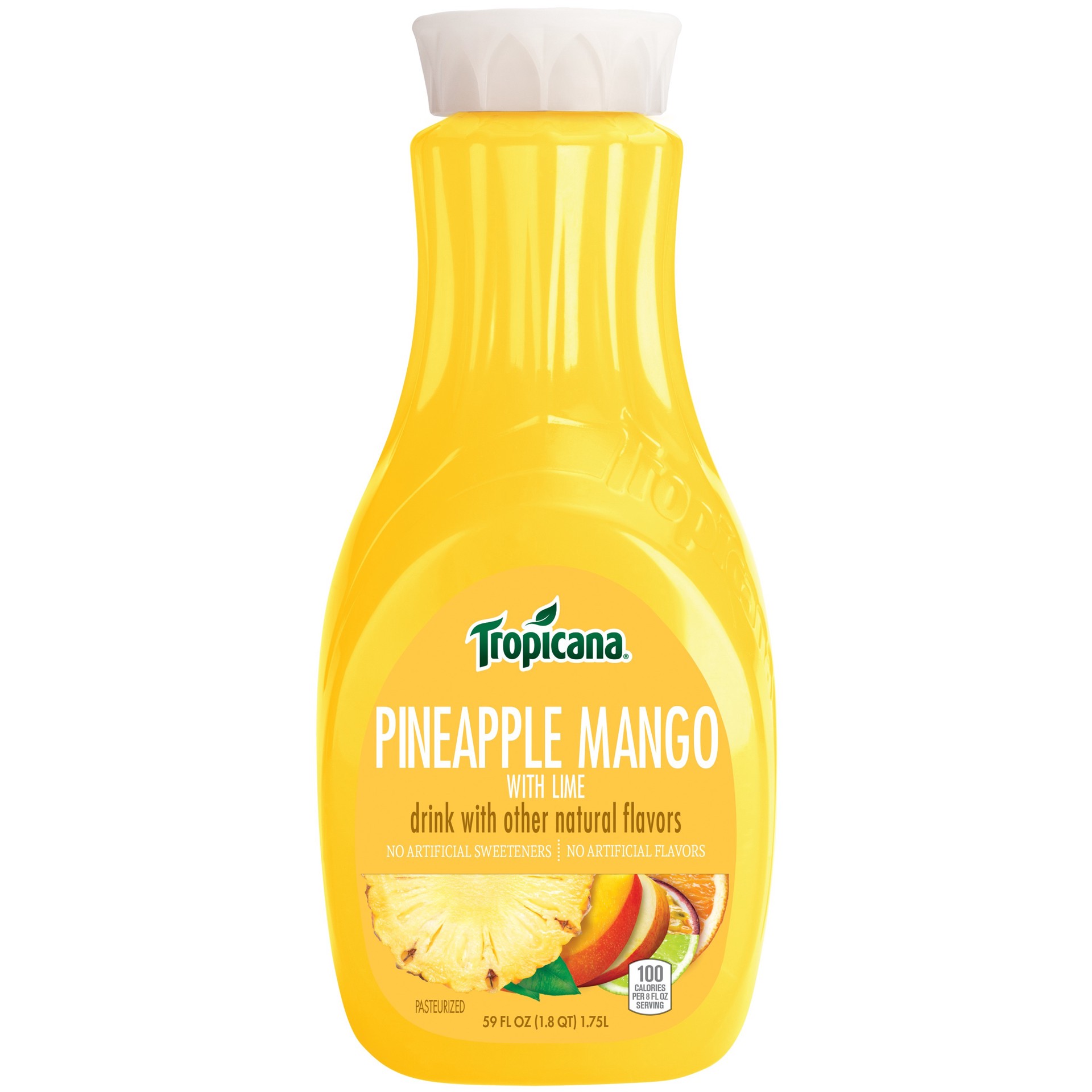 slide 1 of 6, Tropicana Pineapple Mango Drink, 59 fl oz