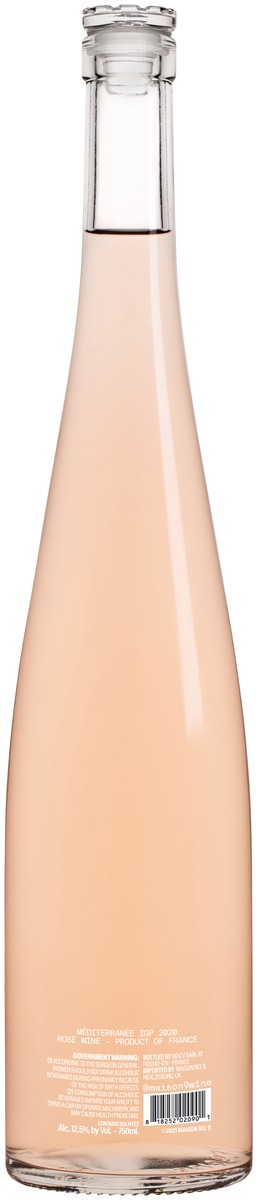 slide 3 of 3, Maison No 9 Maison No. 9 French Rosé Wine 750ml, 750 ml