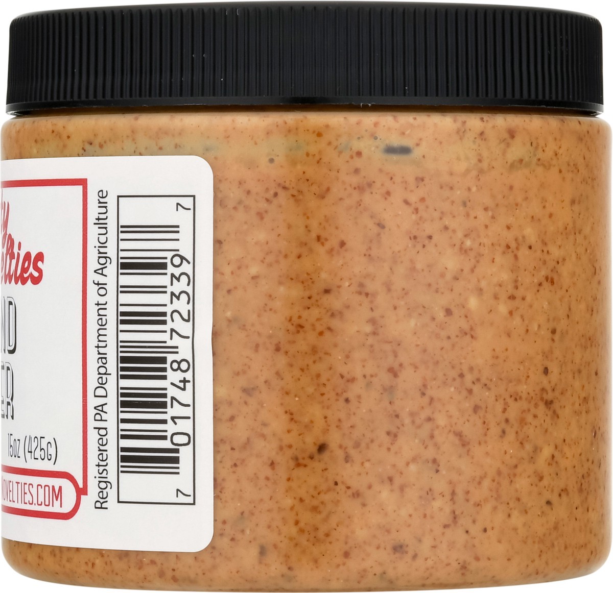 slide 9 of 9, Nutty Novelties Smooth & Unsalted Almond Butter 15 oz, 15 oz