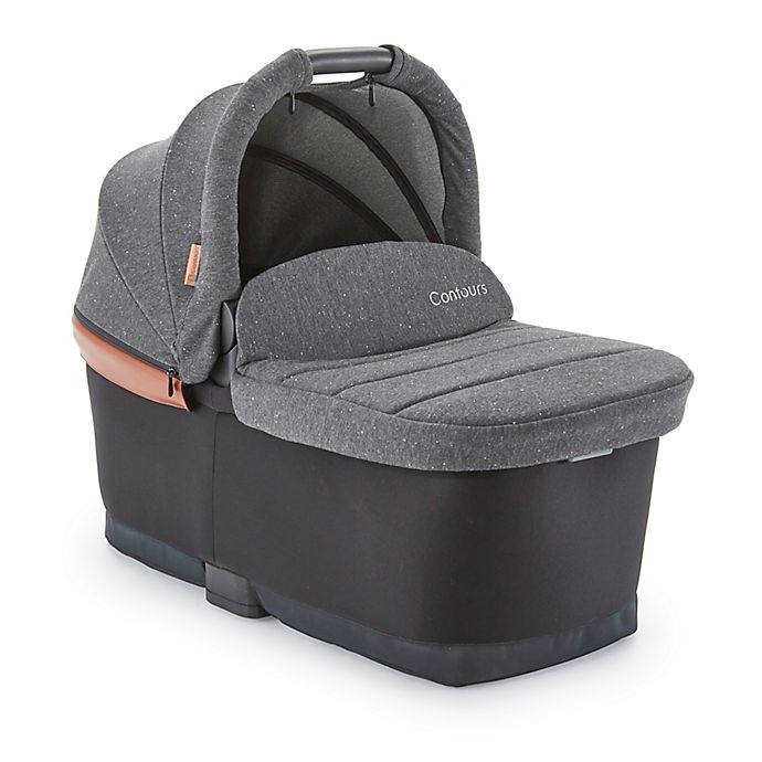 slide 1 of 1, Contours Element Bassinet Removable Carrycot - Storm Grey, 1 ct