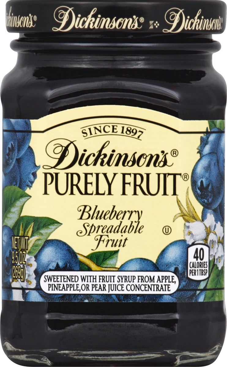 slide 2 of 2, Dickinson's Spreadable Fruit 9.5 oz, 9.5 oz