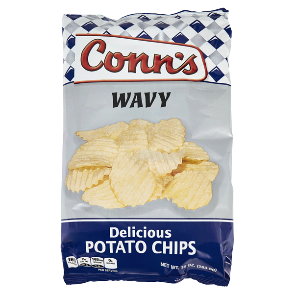 slide 1 of 1, Conn's Potato Chips 10 oz, 10 oz