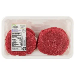 Nature's Promise 92% Lean 8% Fat Ground Beef Patties - 4 ct Fresh