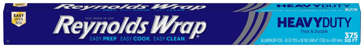 slide 8 of 9, Reynolds Wrap Heavy Duty Aluminum Foil 1 ea, 1 ct