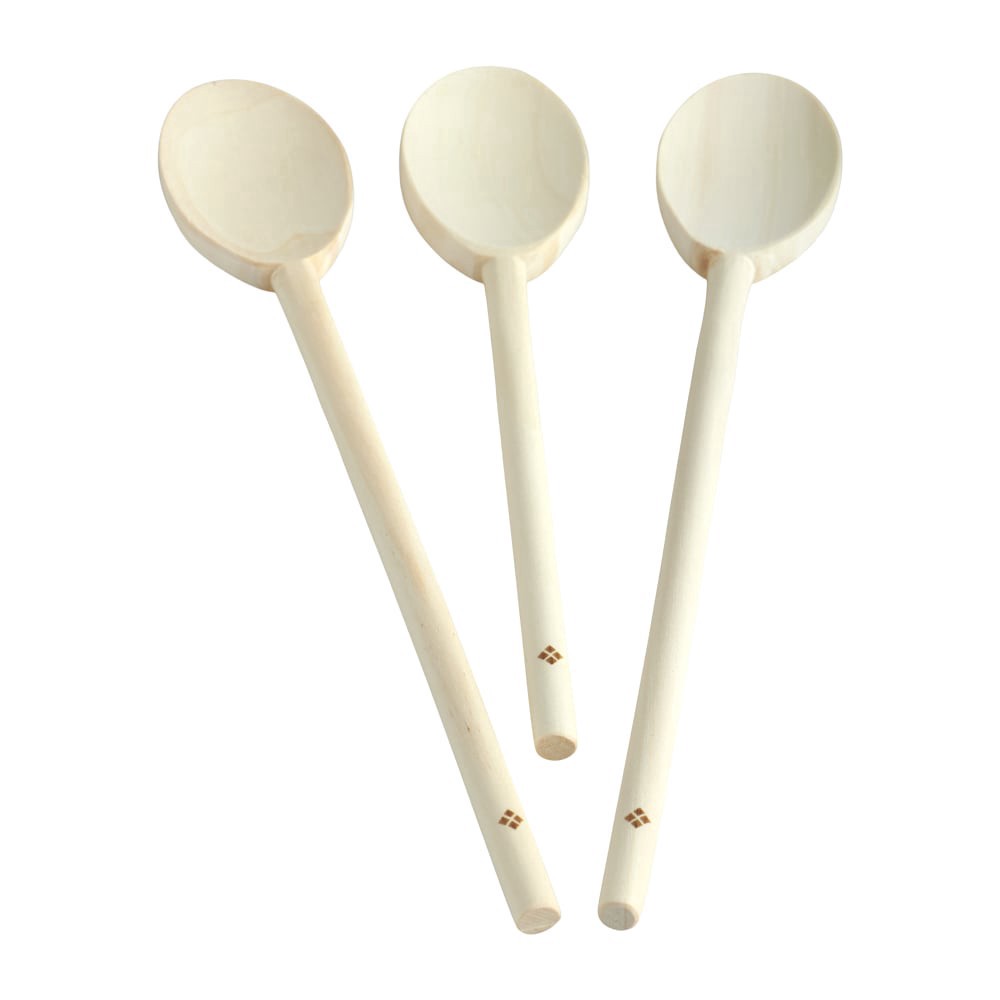 slide 3 of 4, Everyday Living Wooden Spoon Set, 3 ct