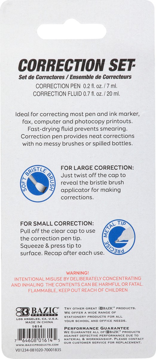slide 4 of 11, Bazic Correction Set 1 ea, 0.9 fl oz