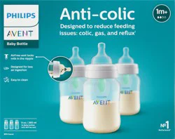 Philips Avent 1M+ Anti-Colic Baby Bottle With Airfree Vent 3 ea