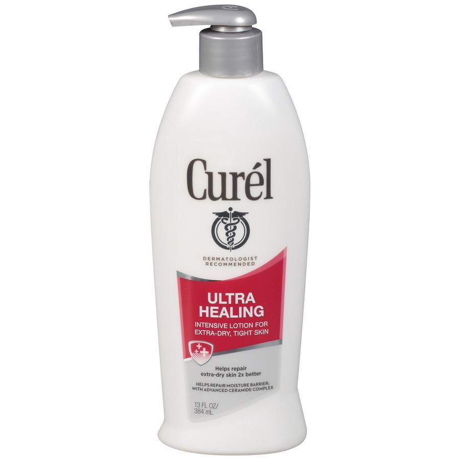 slide 1 of 7, Curél Ultra Healing Lotion, 13 fl oz