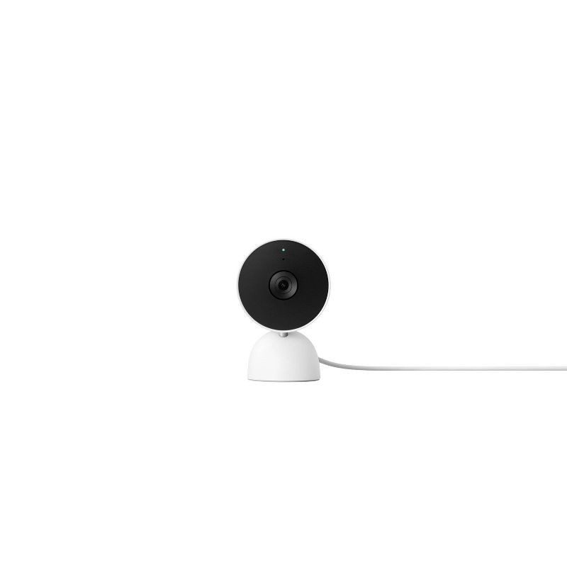 slide 5 of 10, Google Nest Cam (Indoor, Wired) - White, 1 ct