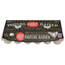 Vital Farms Medium Grade A Eggs 18 ea
