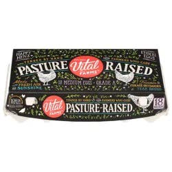 Vital Farms Medium Grade A Eggs 18 ea