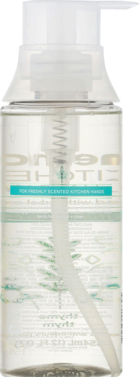 slide 8 of 10, method Gel Kitchen Thyme Hand Wash 12.0 oz, 12 oz