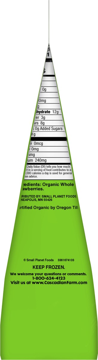 slide 2 of 9, Cascadian Farm Organic Strawberries, Premium Frozen Fruit, Non-GMO, 32 oz, 32 oz